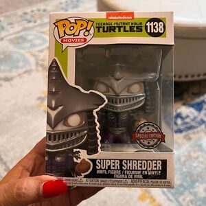 Funko Pop TMNT Super Shredder #1138 Special Edition Vinyl Figure Nickelodeon‎